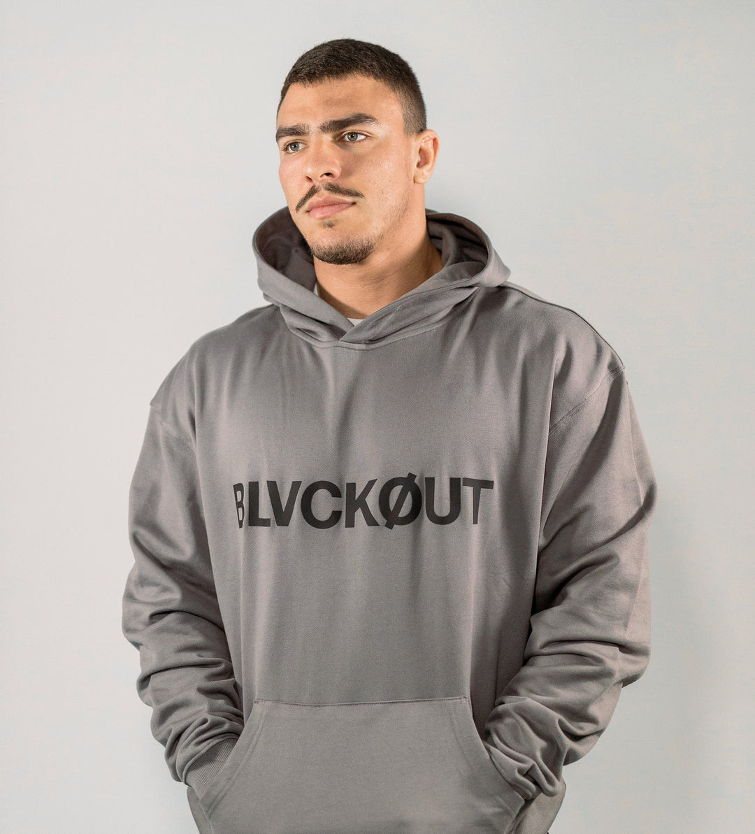 BLVCKOUT CLUB HOODIE GREY