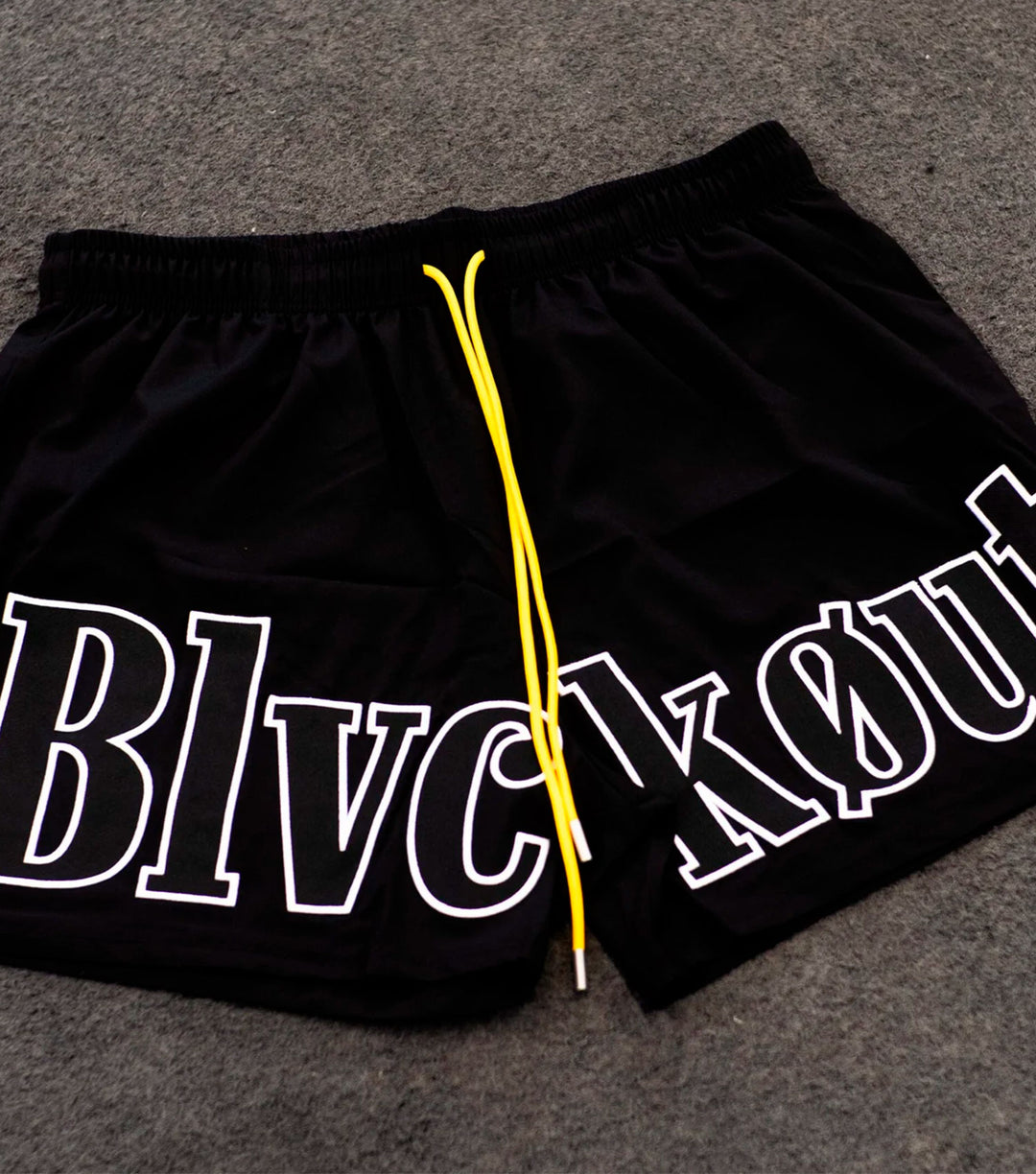 BLVCKOUT CLUB SHORTS BLACK