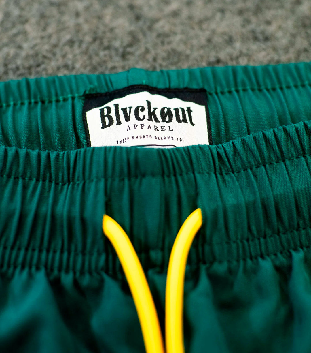 BLVCKOUT CLUB SHORTS GREEN