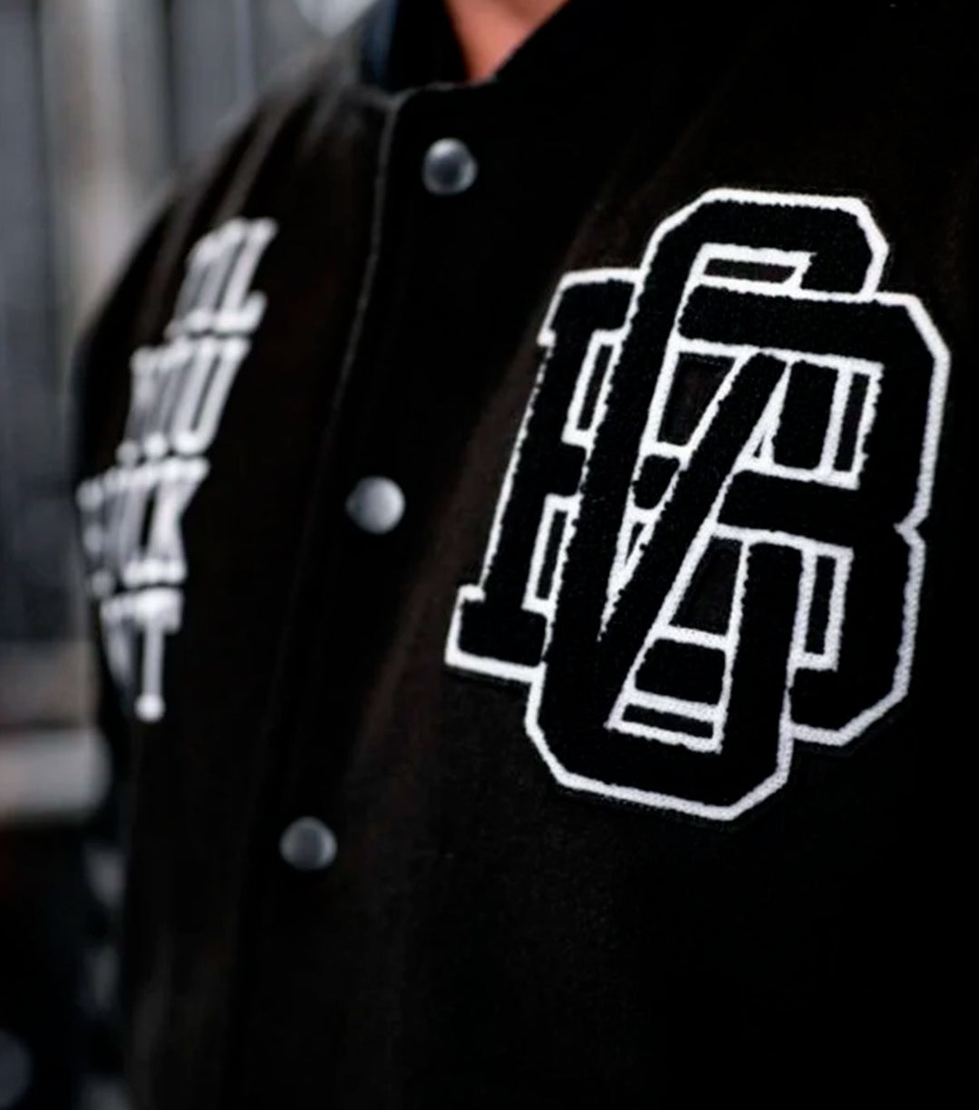 BLVCKOUT BASEBALL JACKET