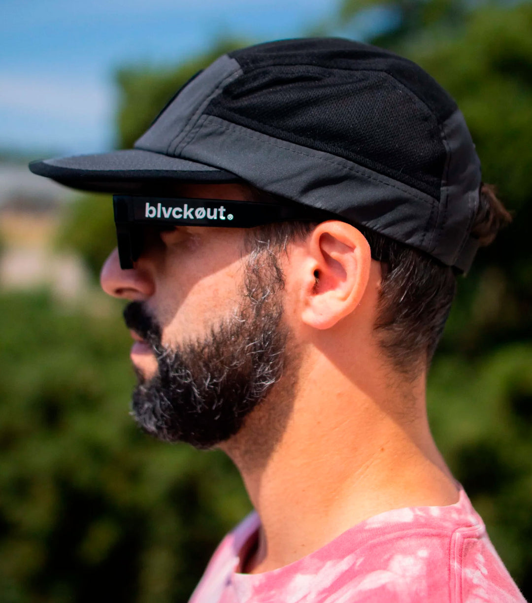 BLVCKOUT RUNNING HAT BLACK