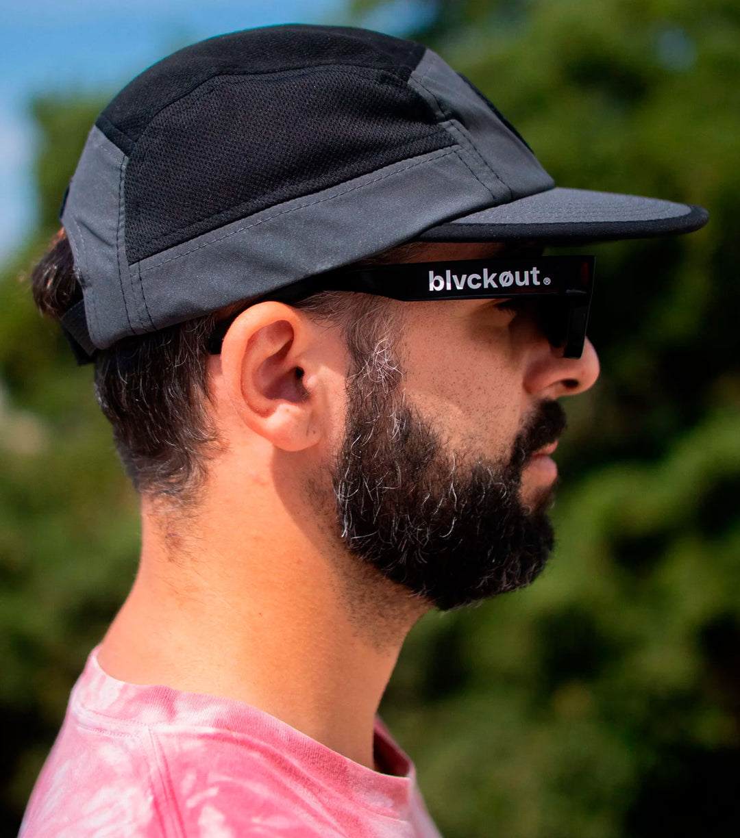 BLVCKOUT RUNNING HAT BLACK