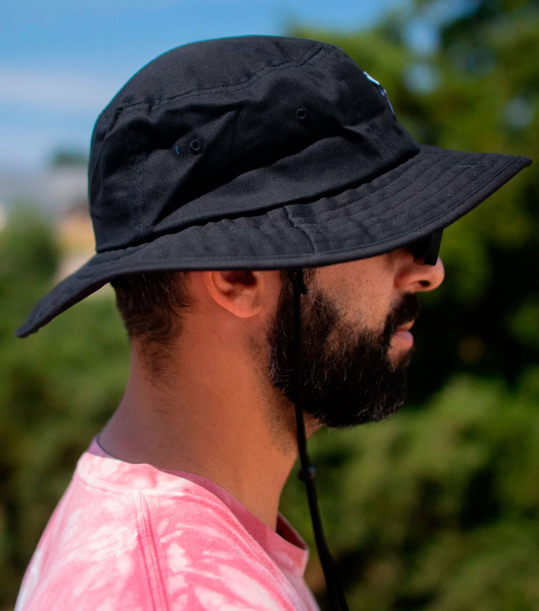 BLVCKOUT SAFARI HAT BLACK