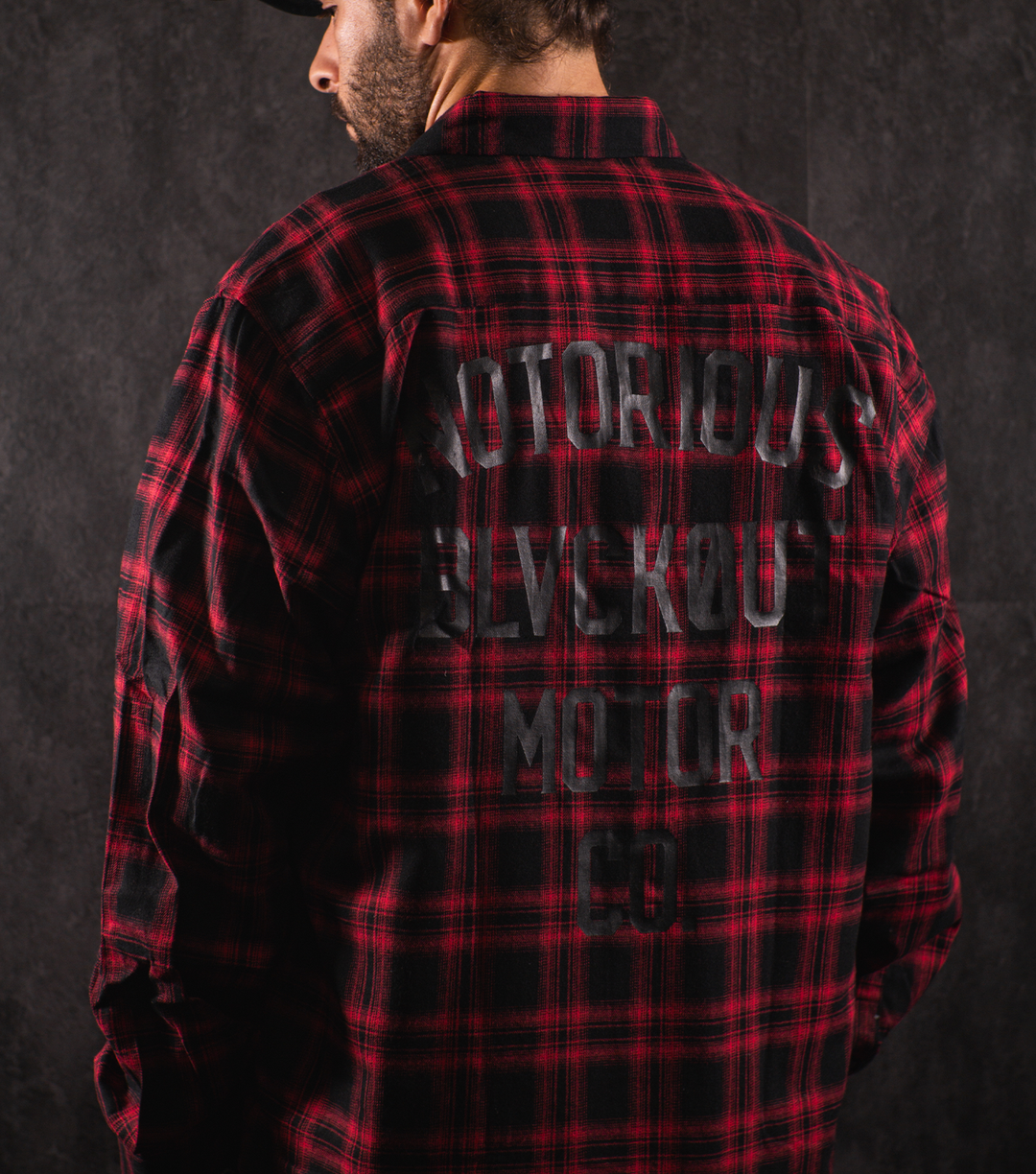 BlvckOut Red Flannel Shirt