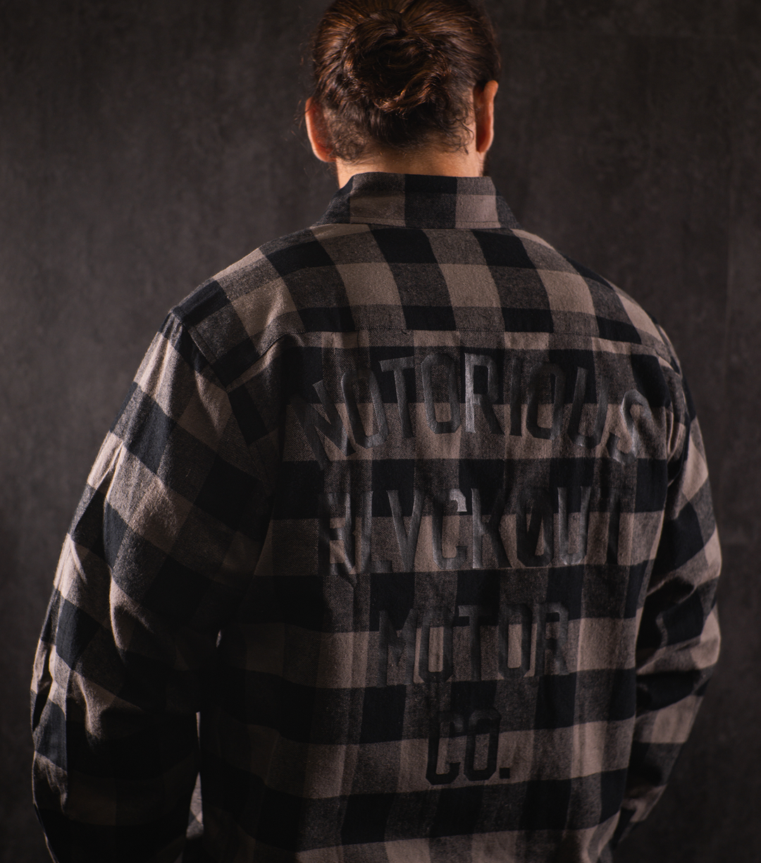 BlvckOut Grey Flannel Shirt