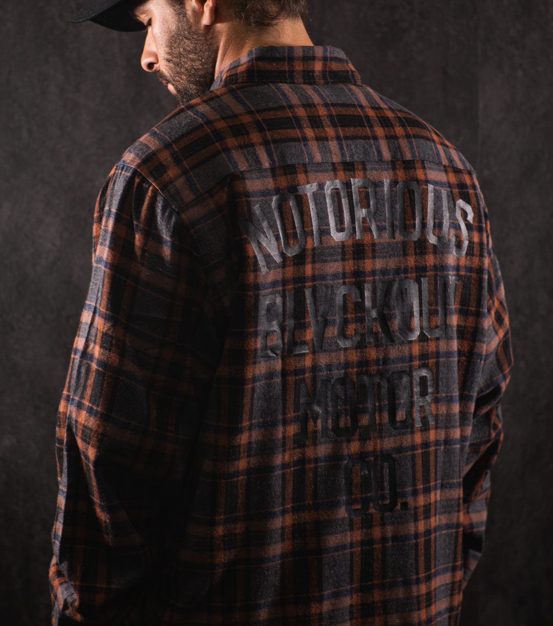 BlvckOut Orange Flannel Shirt