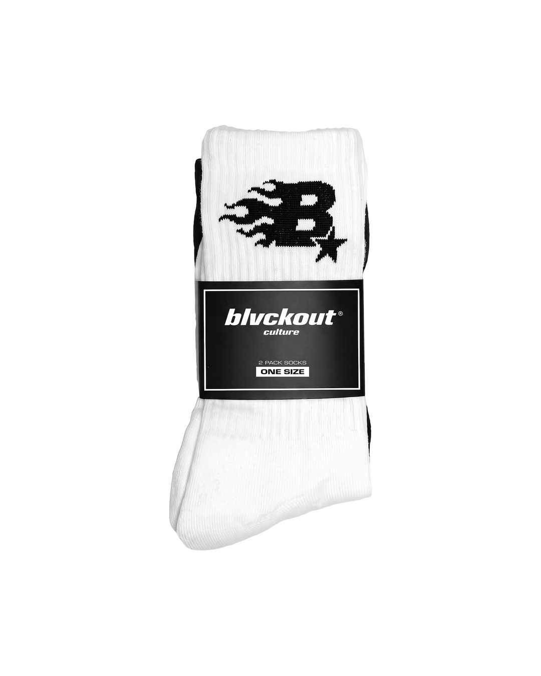 B Flames 2 Pack Socks