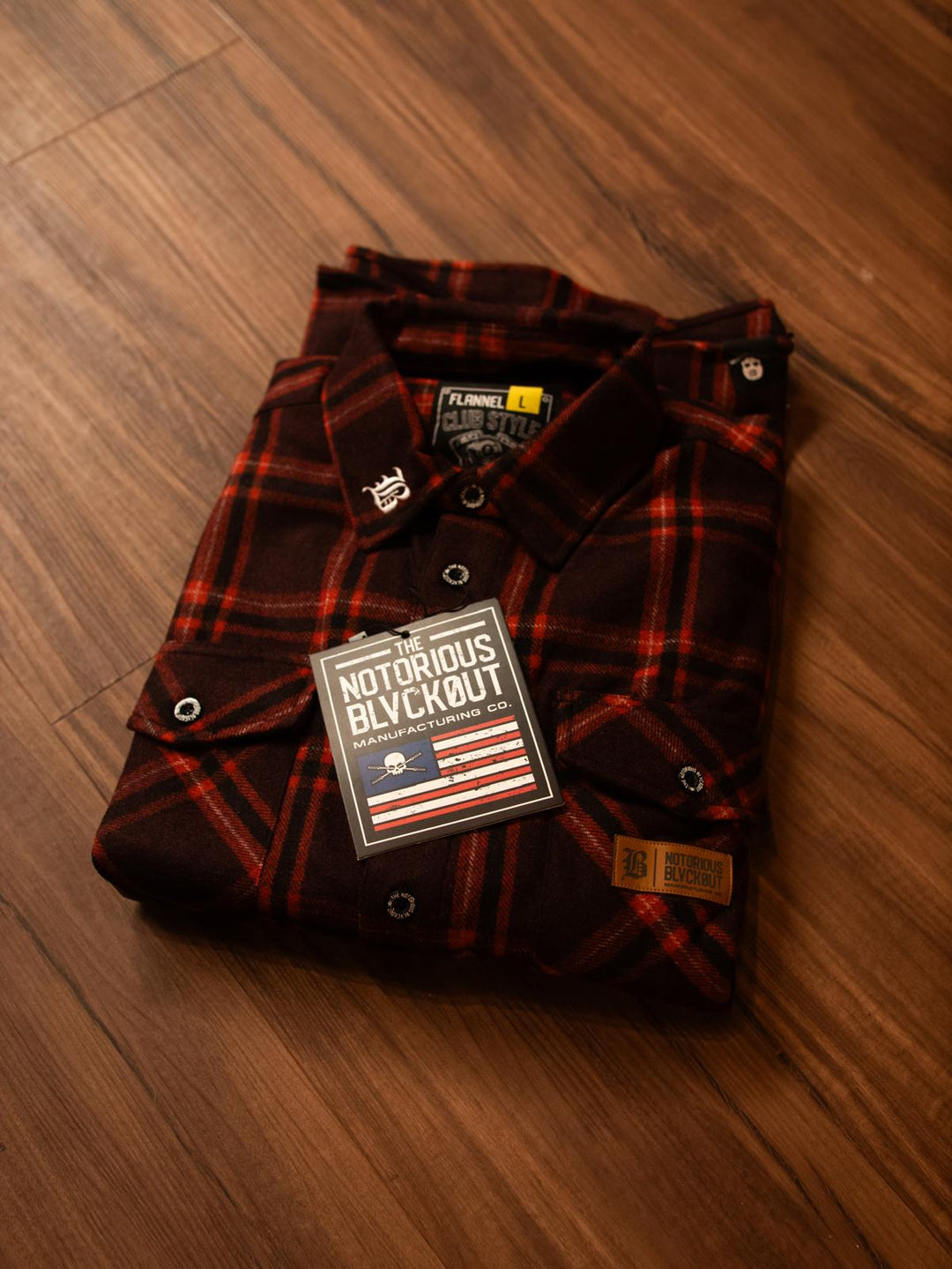 BlvckOut Heavy Red Wool Shirt